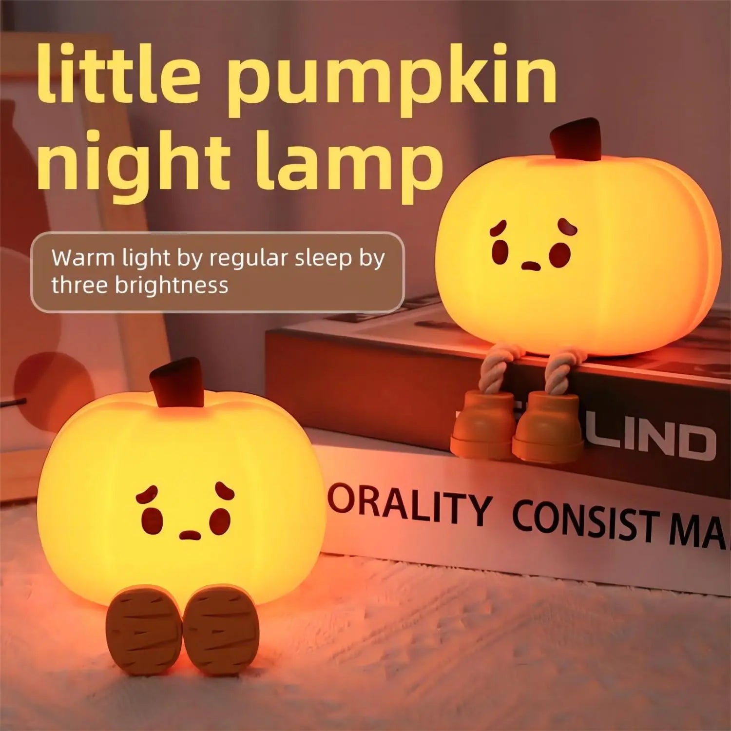 Halloween Pumpkin Night Light