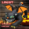 Spooky Paws Black Cat Inflatable