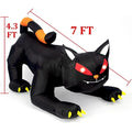 Spooky Paws Black Cat Inflatable