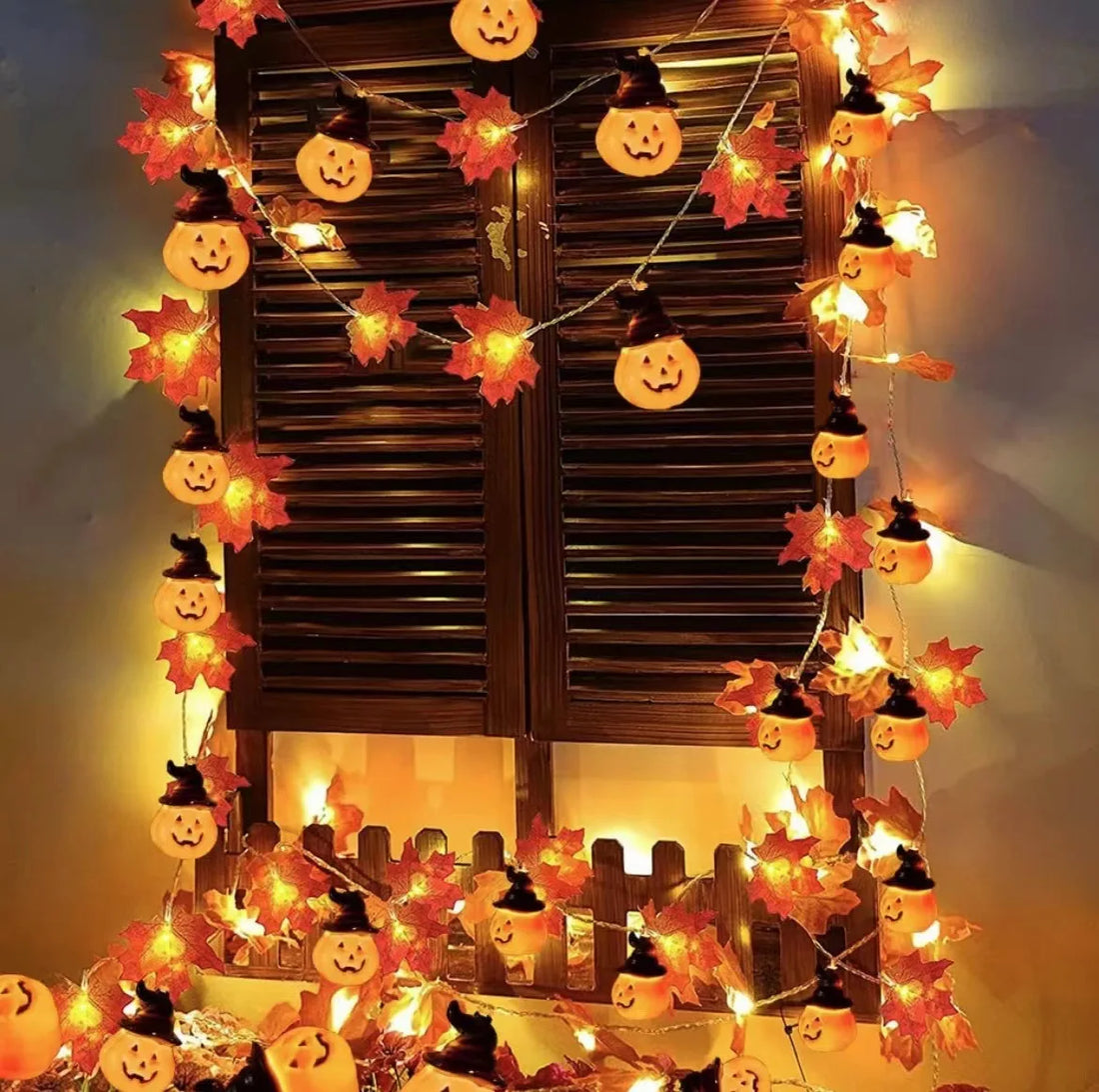  Maple Leaf Garland Lights 