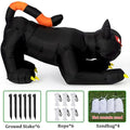 Spooky Paws Black Cat Inflatable