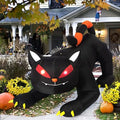 Spooky Paws Black Cat Inflatable